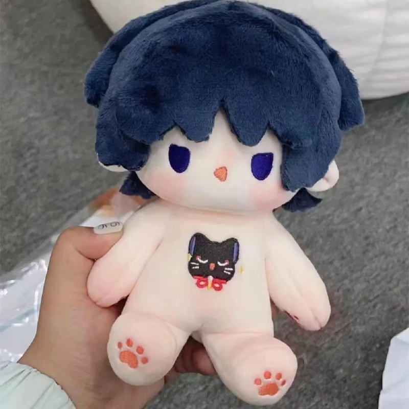 

Anime Genshin Impact Wanderer Balladeer 20cm Plush Dolls Toy Nude Doll Plushie Cosplay 6221 Kids Gift