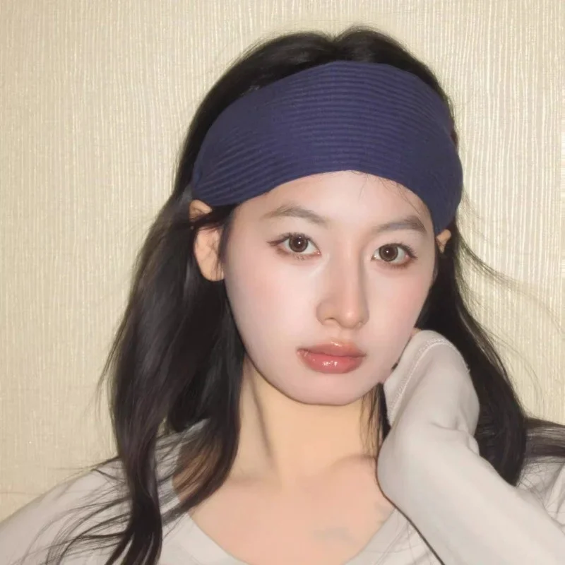 ที่คาดผมถักนิตติ้งแบบหวานและเท - Women Accessories Online บทวิจารณ์และราคา