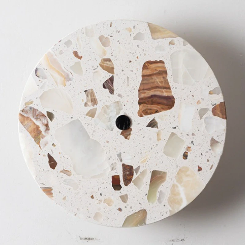 Translucent Stone Wall Light Art Decor Stone Wall Sconce for Living Room Wall Bedroom Bedside Stair Corridor Hallway