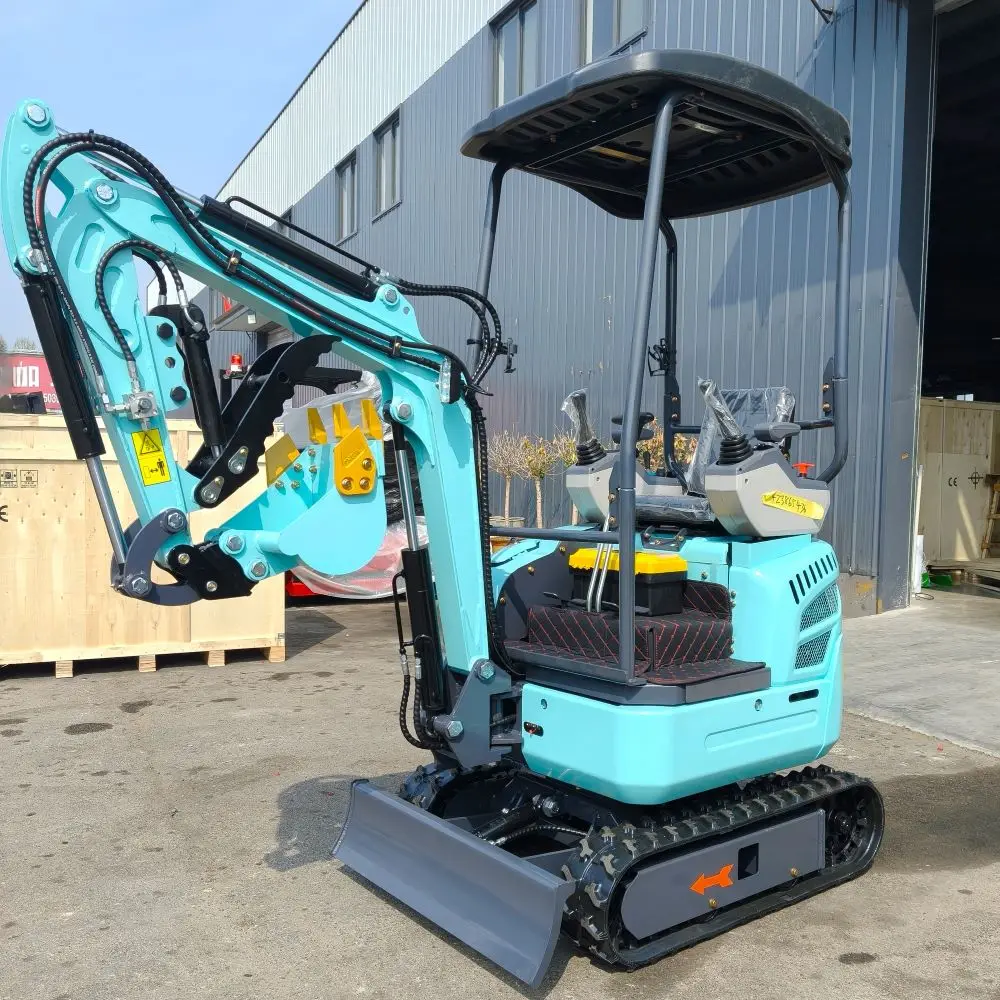 Customize Mini Excavator Kubota Engine EURO 5 Diesel Engine Crawler Excavator Zero Tail Swing Compact Excavator with Cab view 2