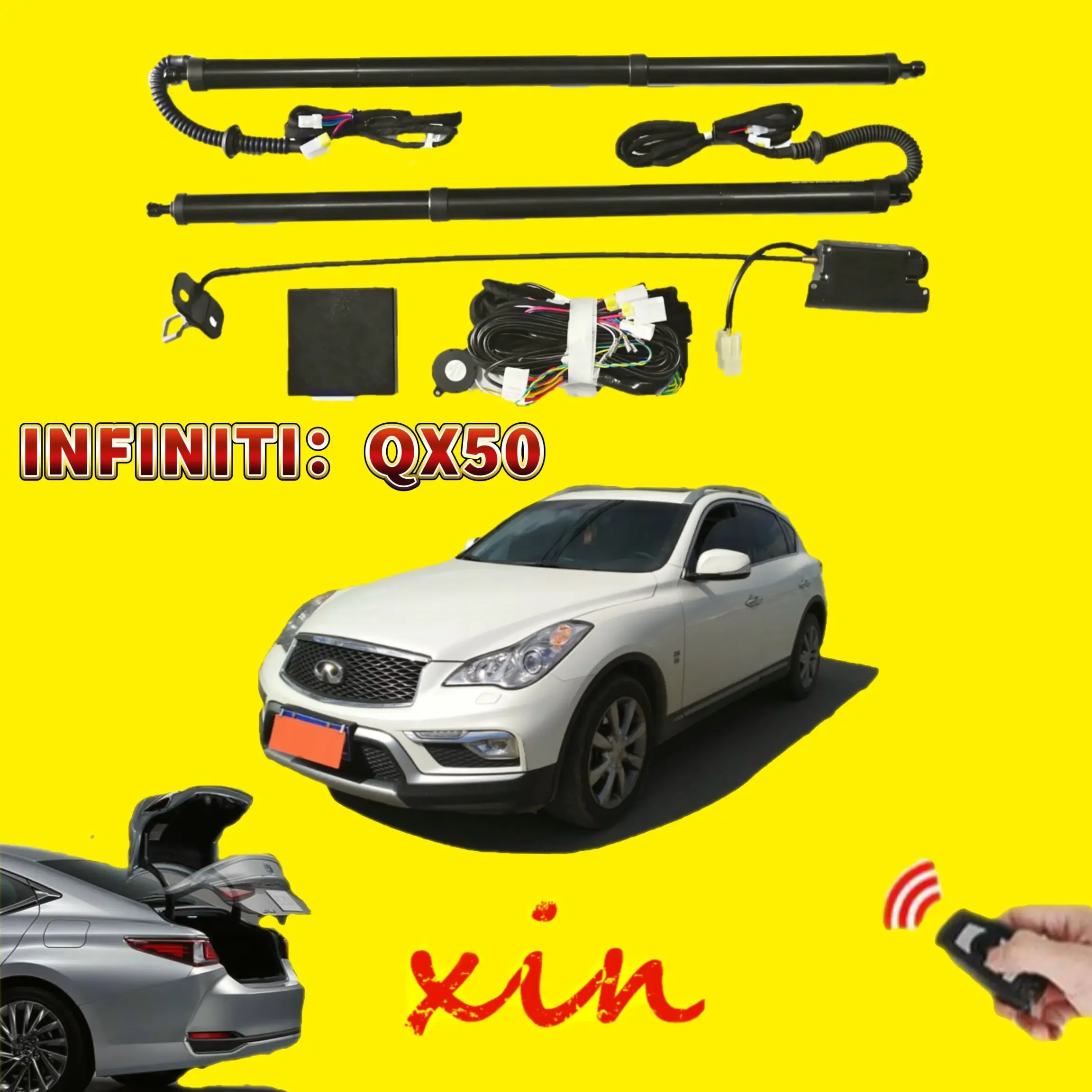 

For INFINITI QX50 electric tailgate automatic control of the trunk drive opening car lift rear door power kit