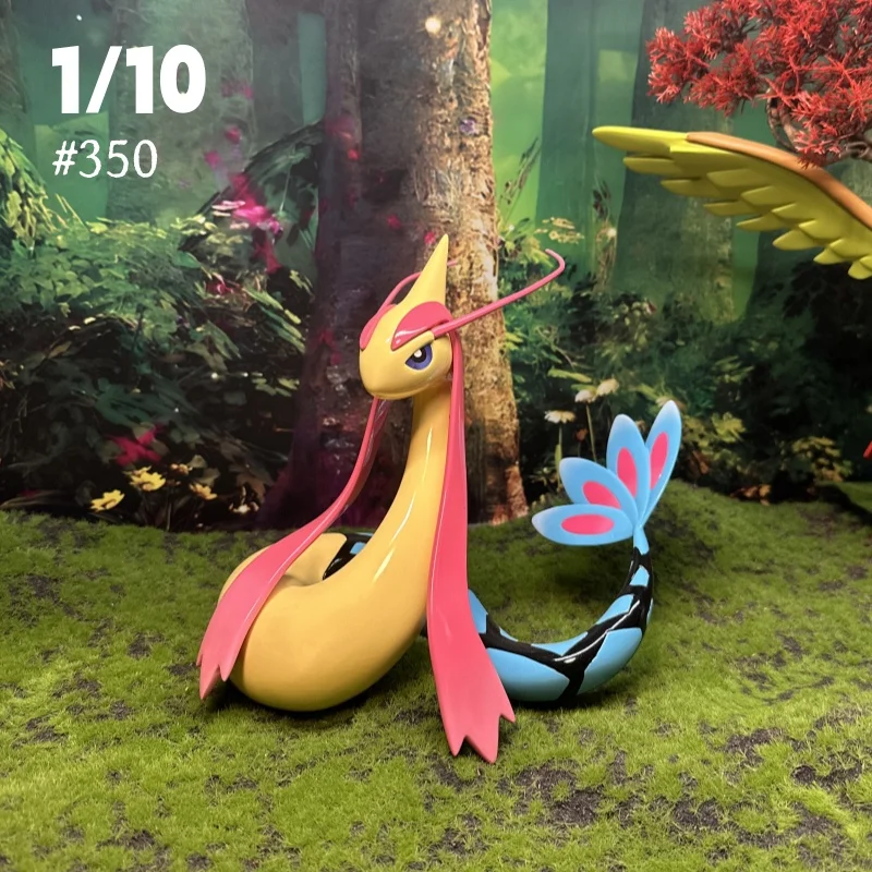 22cm anime pokemon figura 350 milotic figura de ação coleção brinquedo modelo dos desenhos animados ornamento brinquedo pokemon periferia presente aniversário
