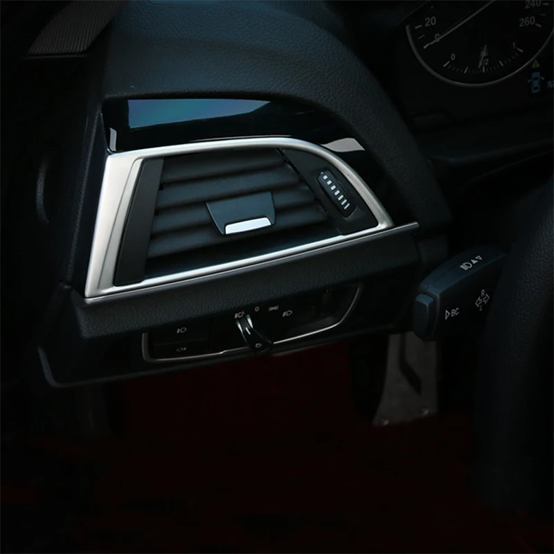 Car Inner Gearshift Air Conditioning Outlet CD Panel Frame Cover Trim Sticker For BMW 1 2 Series F20 F21 F22 Auto Accessories