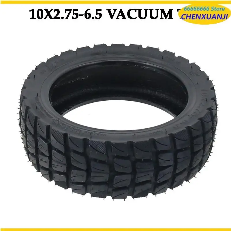 

Universal 10x2.75-6.5 Tubeless Tire for KuKirin G2/G3/G2 Master/A1 Scooter, Off-Road Vacuum Tyre Front/Rear Replacement