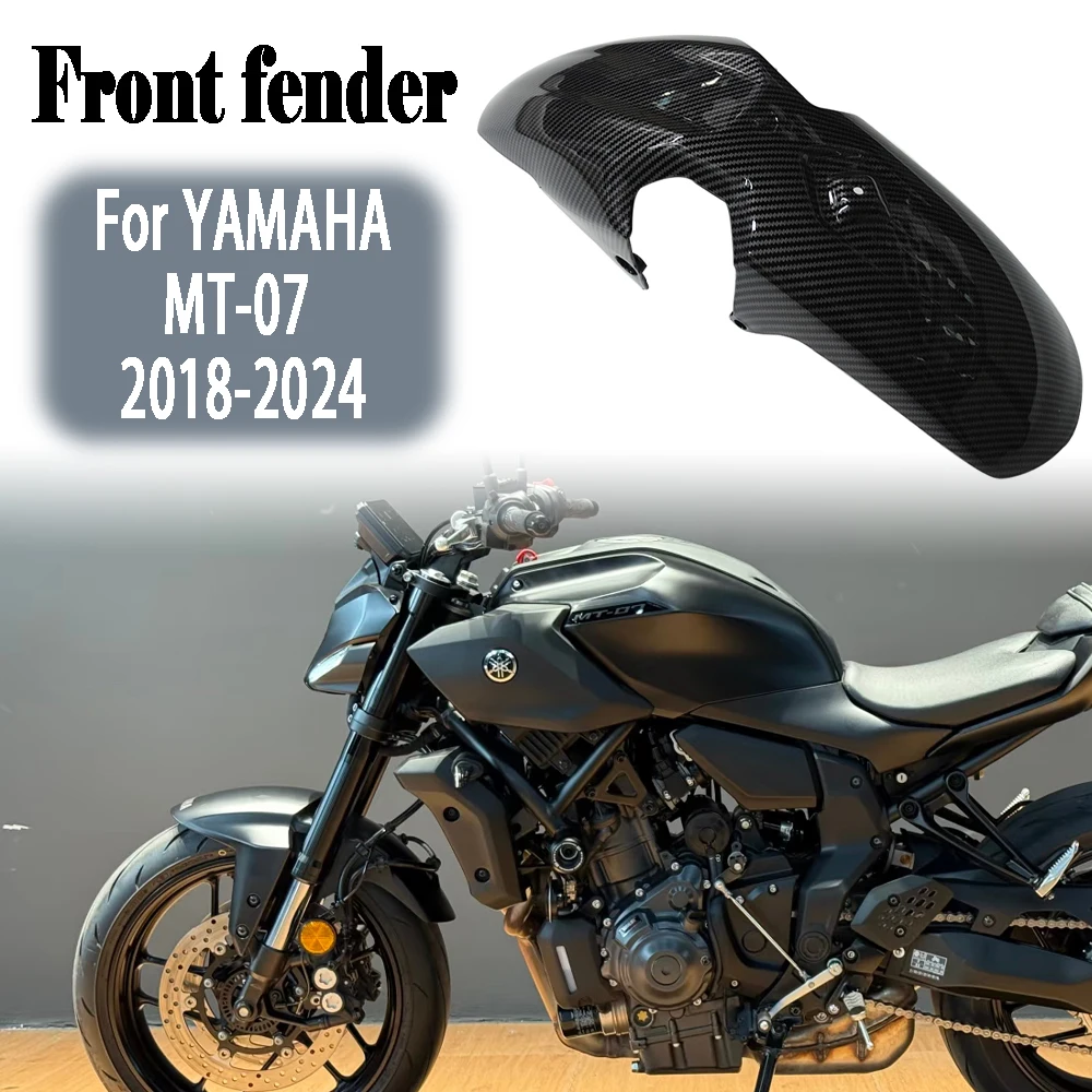 

For YAMAHA MT07 MT-07 2018-2024 2019 2020 2021 2022 Motorcycle Accessories Front Wheel Fender Mudguard Splash Guard Fairing Fit