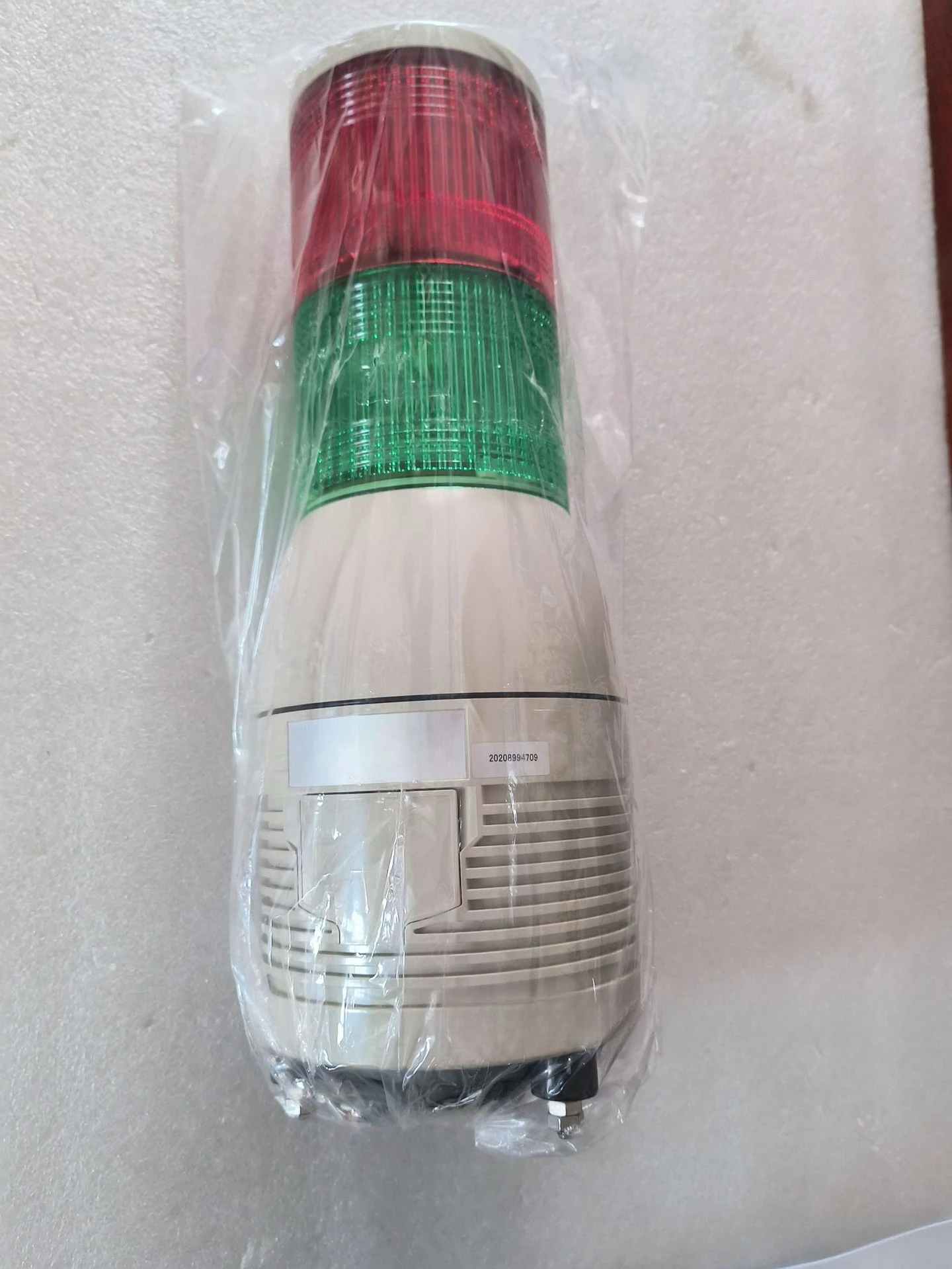 Horn type built-in electronic sound alarm type layered LED indicator UTLAM-200-2RG