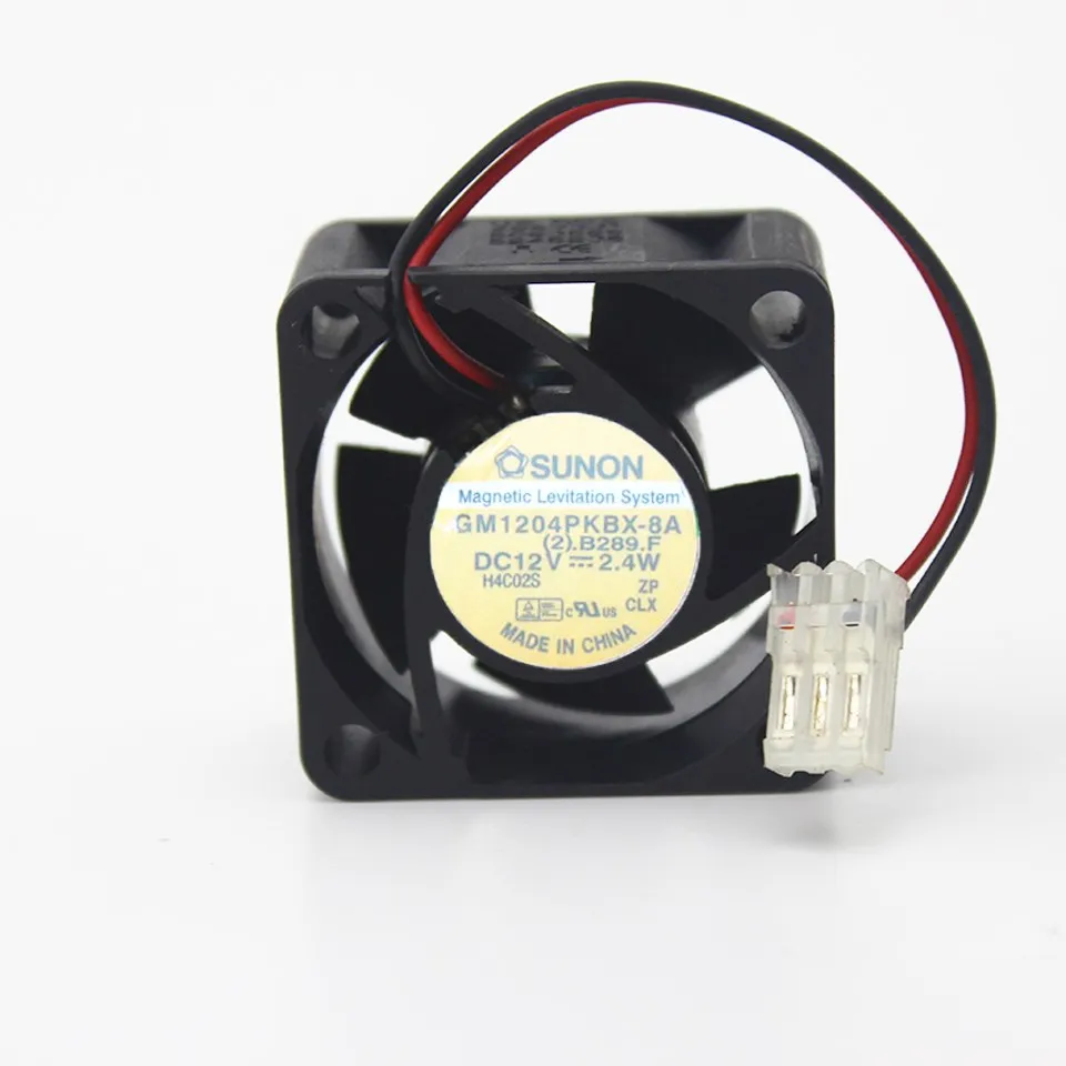 

1pcs GM1204PKBX-8A 40mm 4020 12V 2.4W levitation bearing cooling fan for SUNON