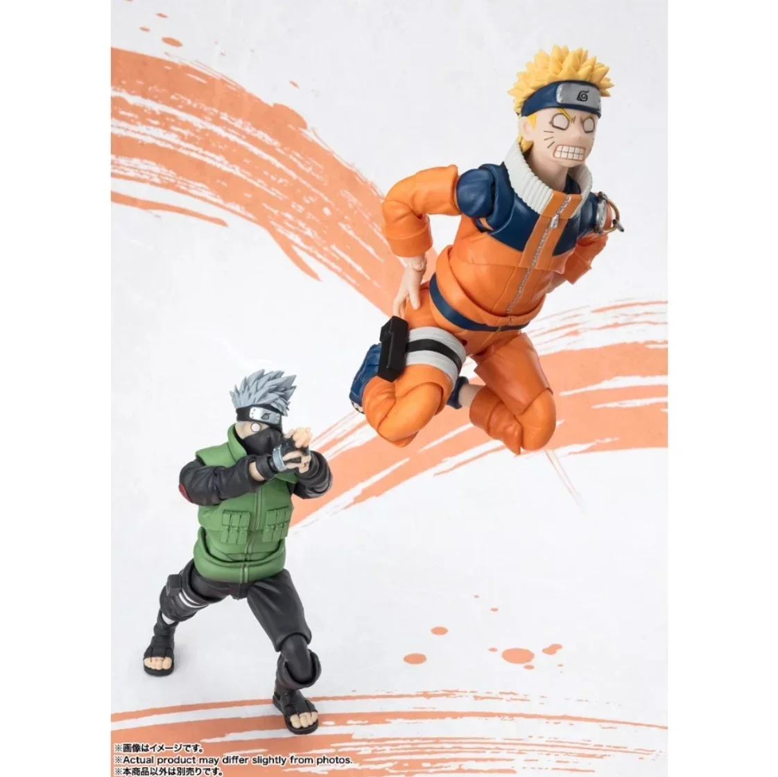 100% Original Bandai Sh Figuarts Shf Naruto Kakashi Hatake Action Figures Anime Model Toys Figura Pvc Gifts in Stock Collection