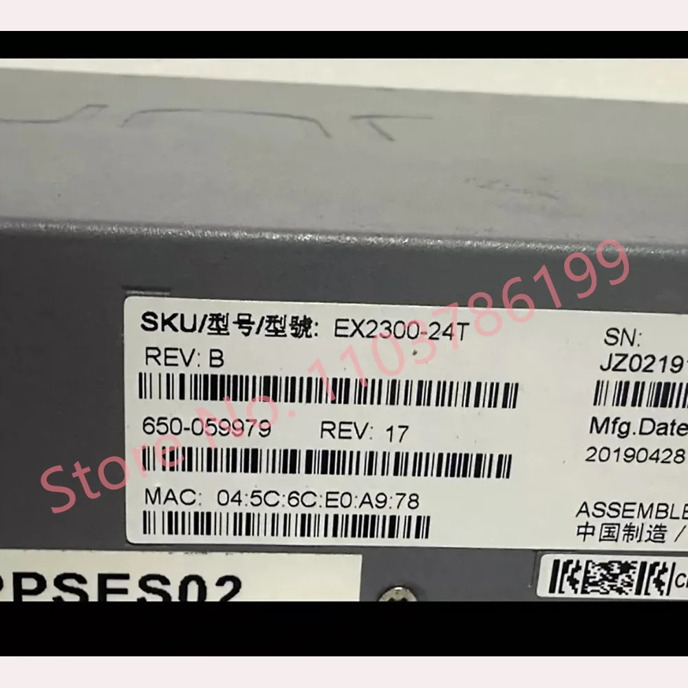 

EX2300-24T для Juniper 24-портовый гигабитный 4-портовый 10G SFP + 10-гигабитный сетевой коммутатор