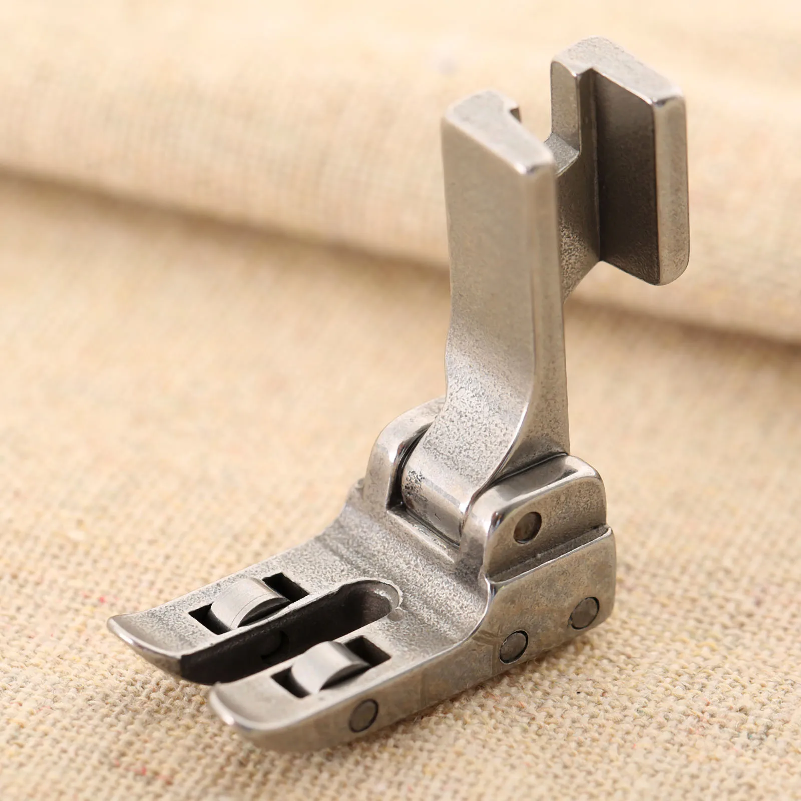 1* Industrial Lockstitch Sewing Machine Roller Foot SPK-3 High Shank PVC Leather For Singer Juki Sewing Machine Stainless Steel