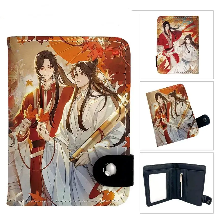 

Аниме Tian Guan Ci Fu Hua Cheng Xie Lian Кошелек с принтом Кошелек для монет Heaven Official’s Blessing Модный чехол для ноутбука для женщин и мужчин