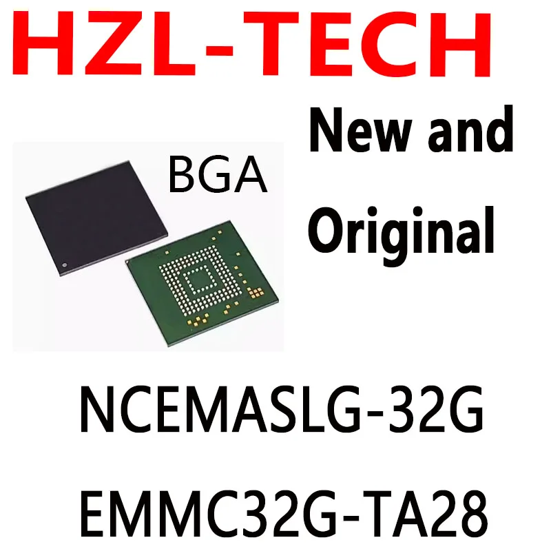 1PCS  BGA NCEMAD6B-32G NCEMASLD-32G NCEMASLG-32G EMMC32G-TA28 EMMC32G-M525 EMMC32G-T527 EMMC32G-S100 EMMC32G-V100