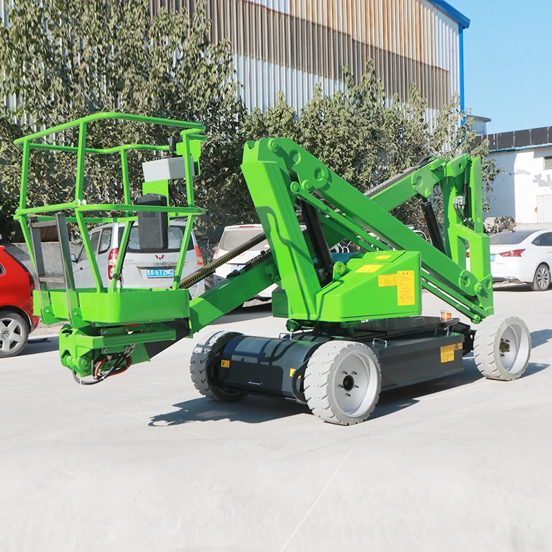 Self Propelled Articulated Boom Lift 16m Heavy Load Diesel Aerial Work Platform For Industrial Construction Site