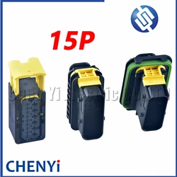 15 Pin Auto plug Bumper radar headlight plugs ABS sensor plug connector plug engine 1-1563878-1 1-1564532-1 1-1564530-1