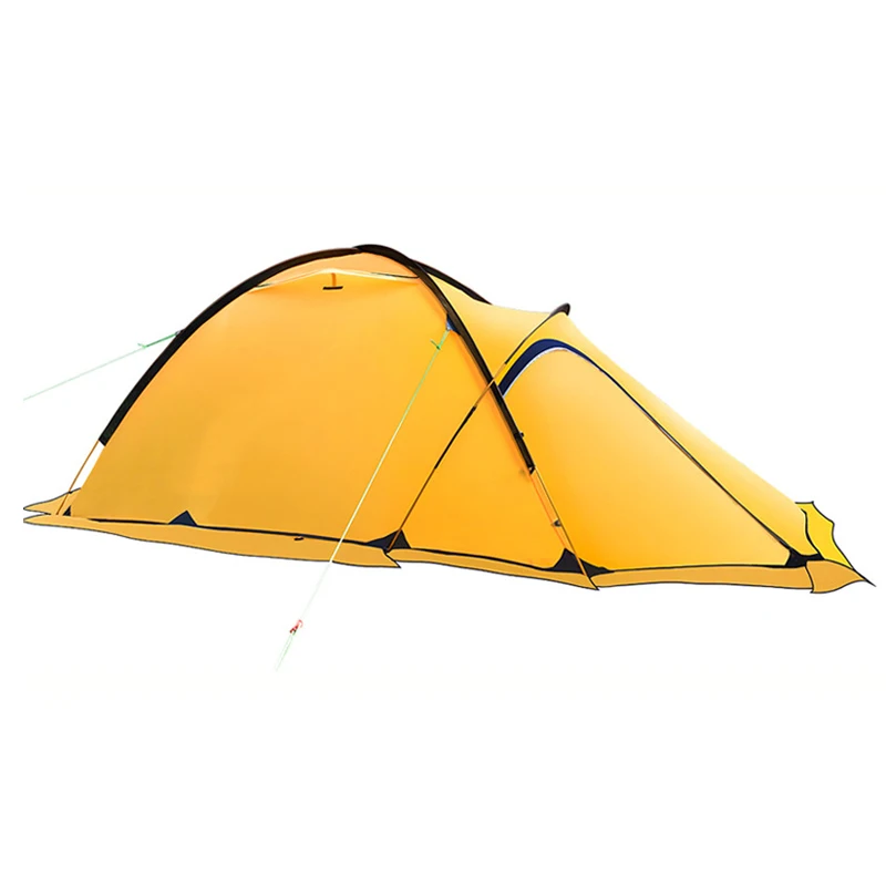 

High Quality Large Mountaineering Tent Outdoor Rainproof Aluminum Pole Lightweight Double Layer Outdoor Camping Tent