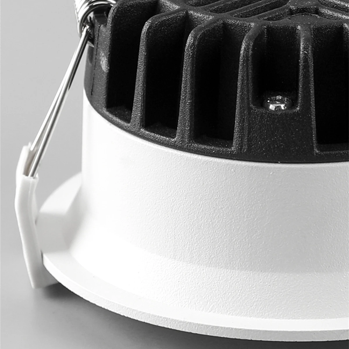 Lámpara de techo LED antideslumbrante para empotrar, luz descendente regulable de aluminio para dormitorio, cocina, sala de estar, punto de borde