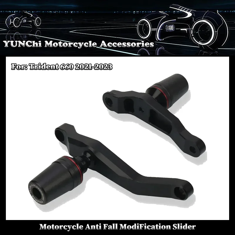 

Motorcycle Falling Protection Frame Slider Fairing Guard Crash Protector For Triumph Trident 660 2021-2023