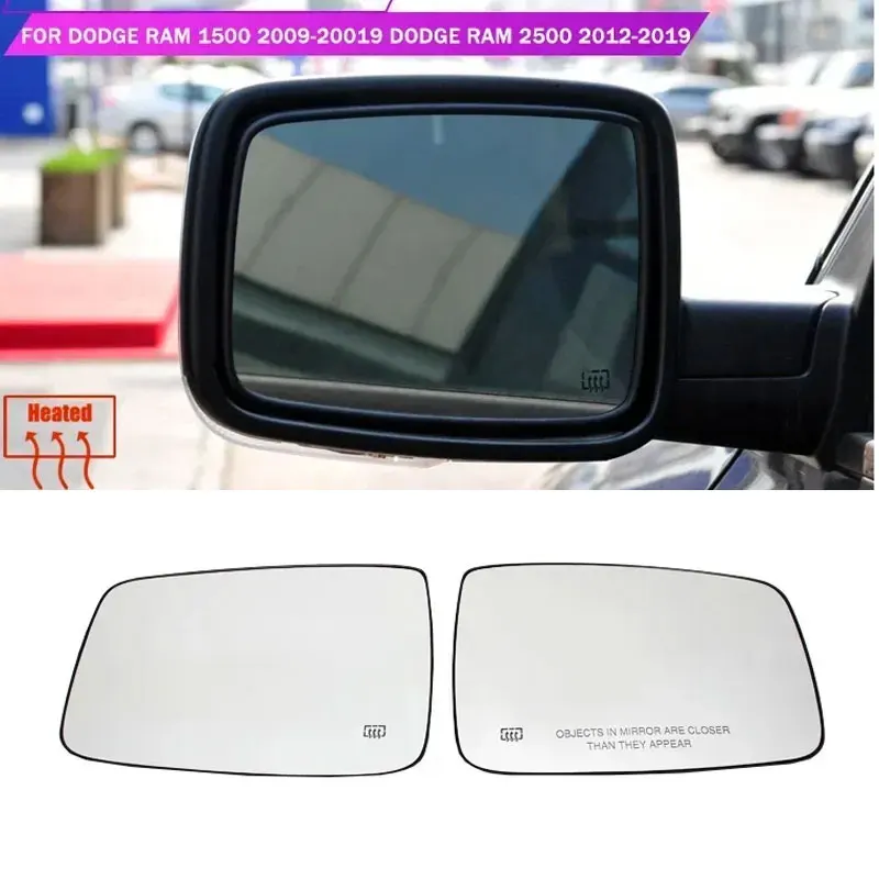 

Стекло бокового крыла с подогревом, левое и правое для Dodge Ram 1500 2500 2013 2014 2015 2016 2017 2018 68079363AA/68079362AA