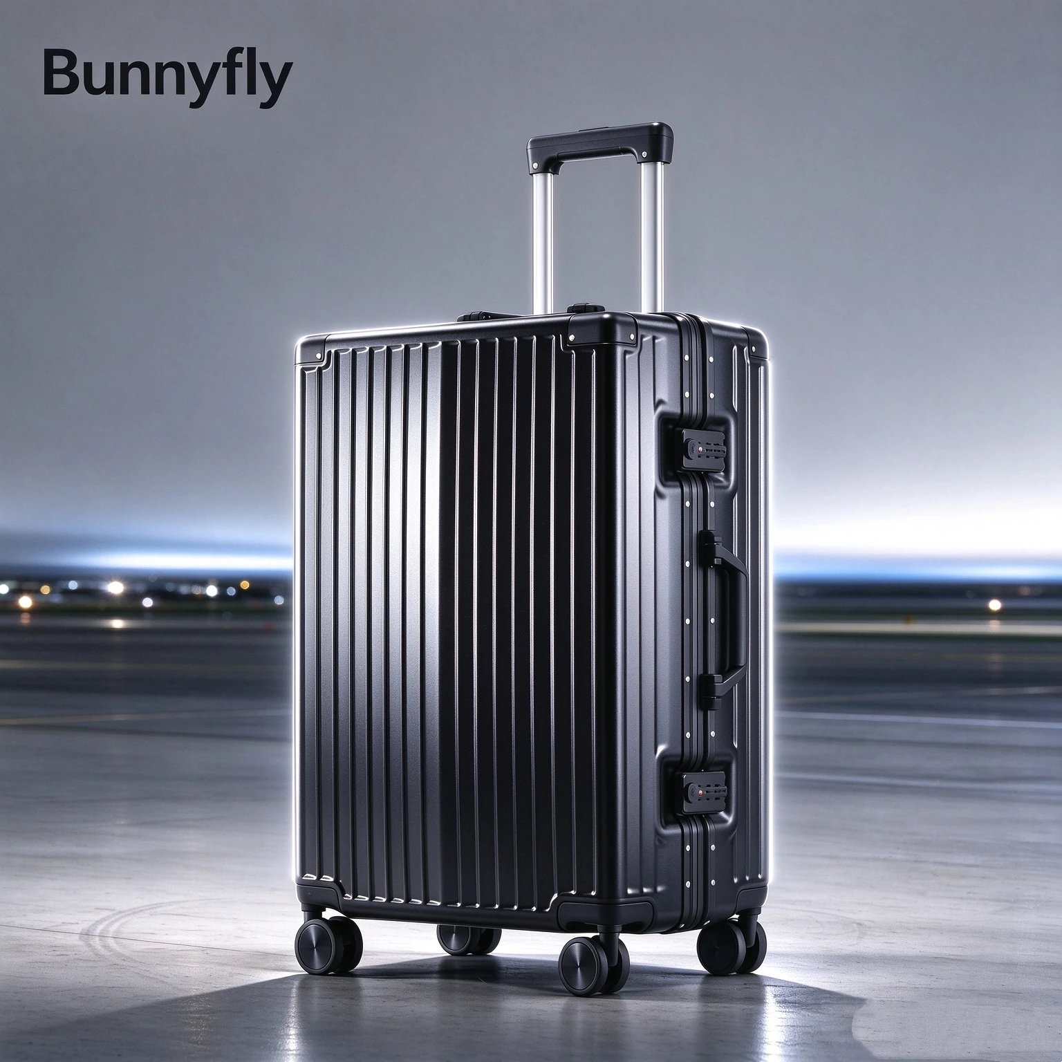Aluminum Frame Carry On Luggage - حقيبة سفر بإطار من الألومنيوم من
