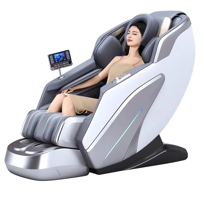 

Luxury 4D Zero Gravity Electric Shiatsu Multifunctional Massage Chair For Body Foot Head Leg