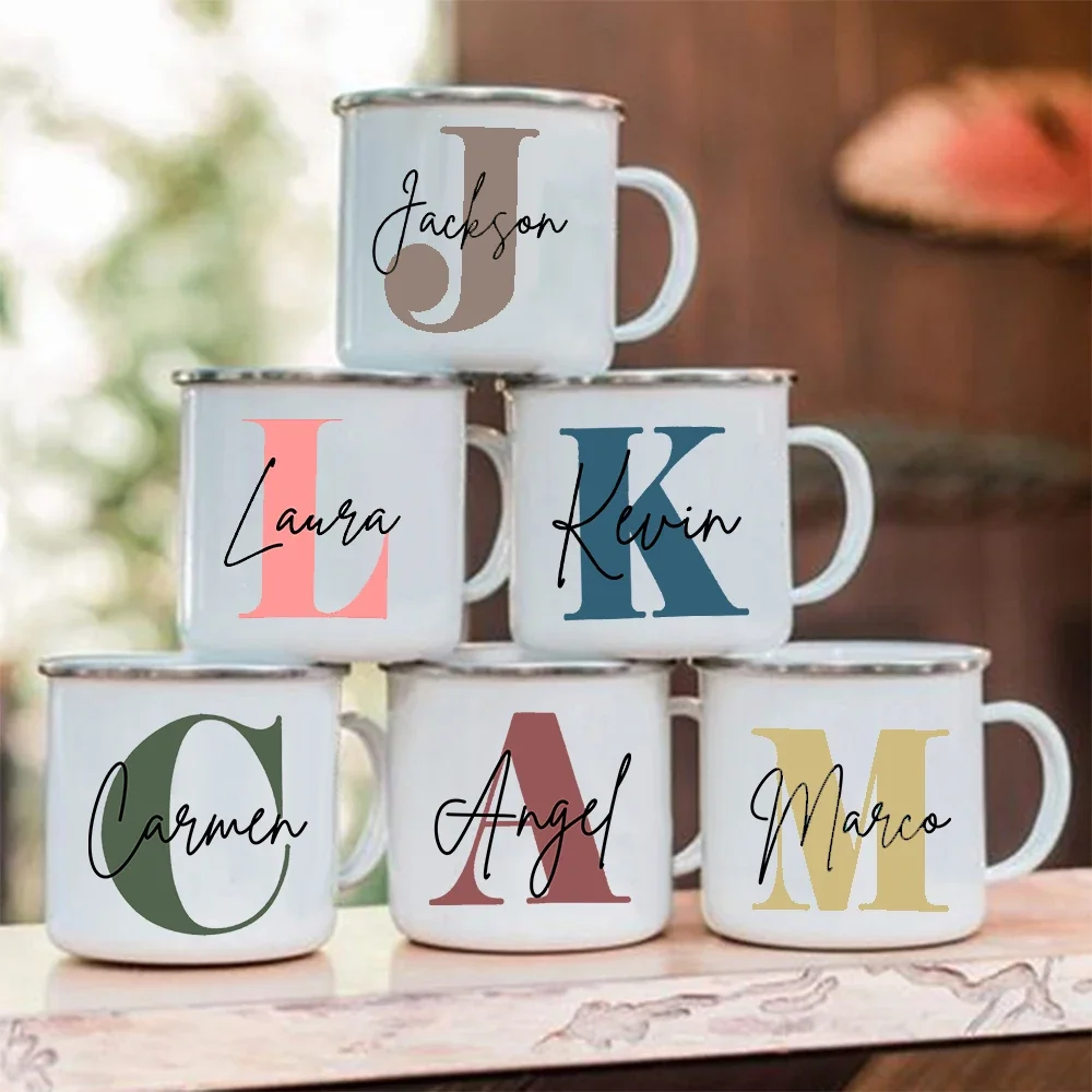 Personalized Mug Initial with Name Coffee Cup Bachelorette Party Best Man  Bridesmaid Cups Wedding Birthday Gift for Men Women - AliExpress 15