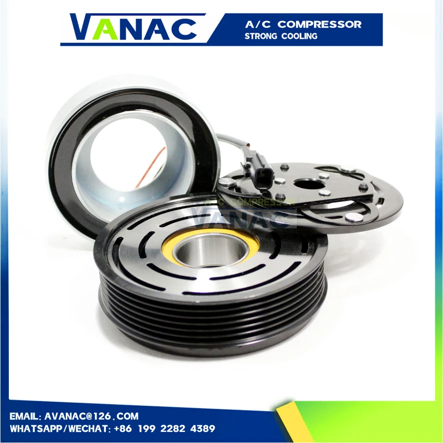 

For 8201025121 Nissan Note RENUALT Fluence 926003LS0A 926003VC6B Lodgy DACIA Logan Dokker Duster AC Compressor Clutch 926000999A