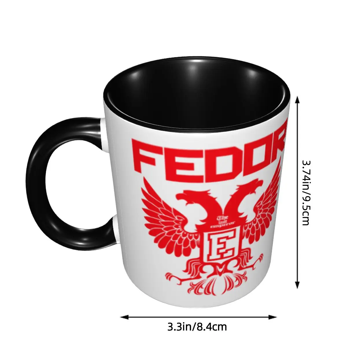 Russia Coat Of Arms Eagle Mugs Personalized Coffee Ceramic Mug Cup Creative Present