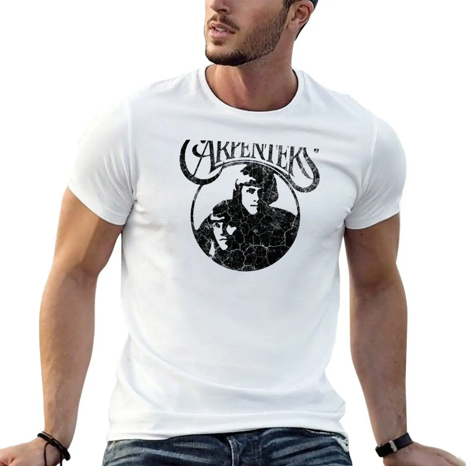 Carpenters Vocal duo ART (grunge style) T-Shirt anime figures tshirts personalised mens graphic t-shirts hip hop