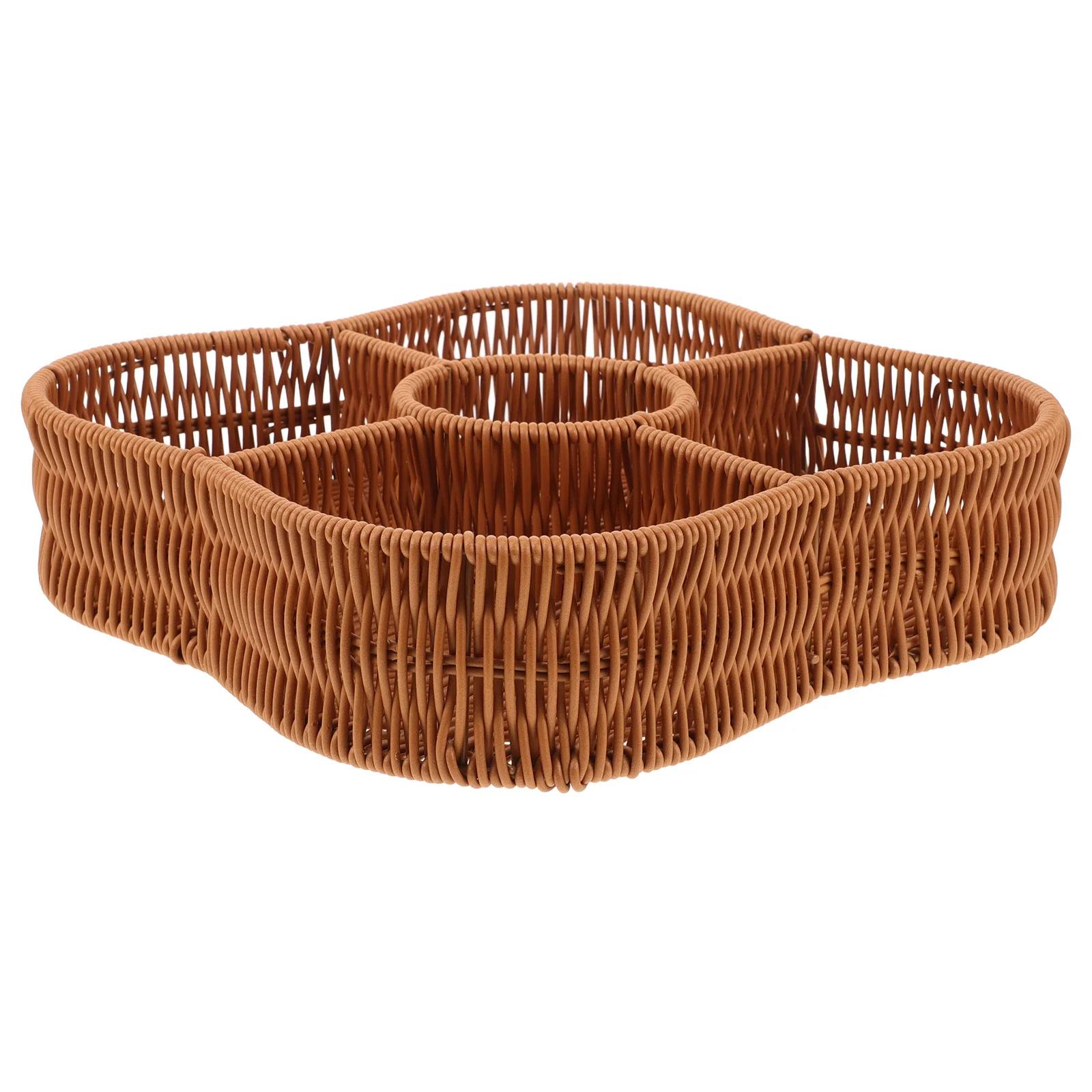 

Woven Fruit Basket Natural Breathable Storage For Kitchen Home Decor Fruits Nuts Bread Utensils Organizing Baskets