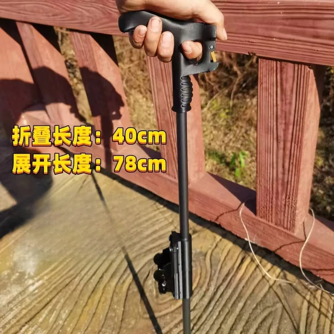 stainless steel support head reinforced for high Climbing cane with foldable adult precision and long-range outdoor toys