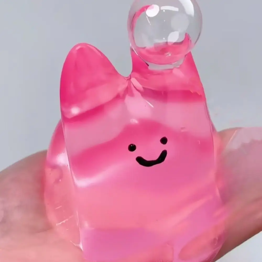 Squeezing Acne TPR Crystal Ball Transparent Simulation Rabbit Water Ball Pinching Toy Star Creative Bubble Octopus Pinching Toy