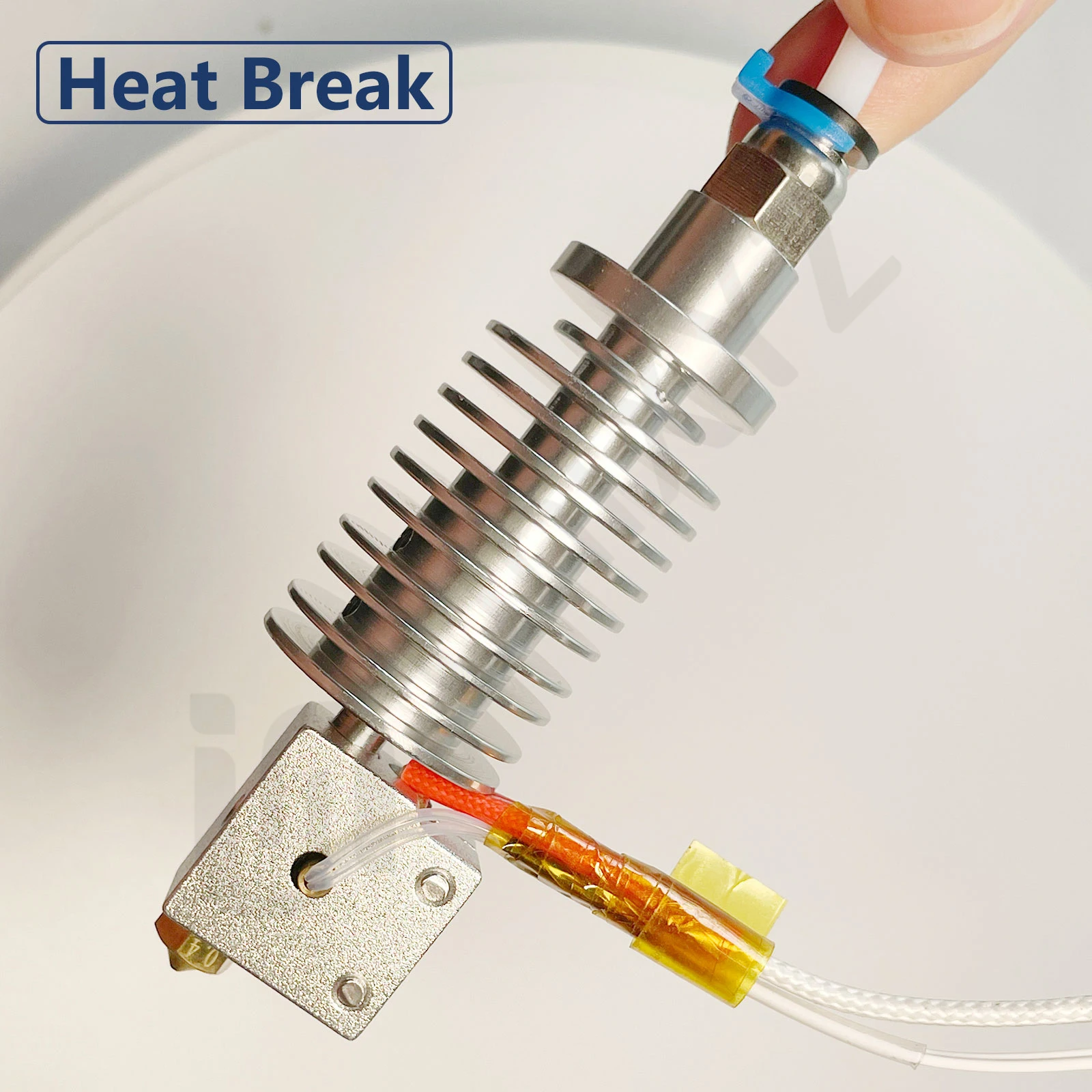 Verbesserter Hotend-Heizblock für Anycubic I3 Mega S Mega Zero 2.0 Kobra Chiron Vyper 12V 24V Heizung J-Kopf Heat Break Hot End – Detail 25