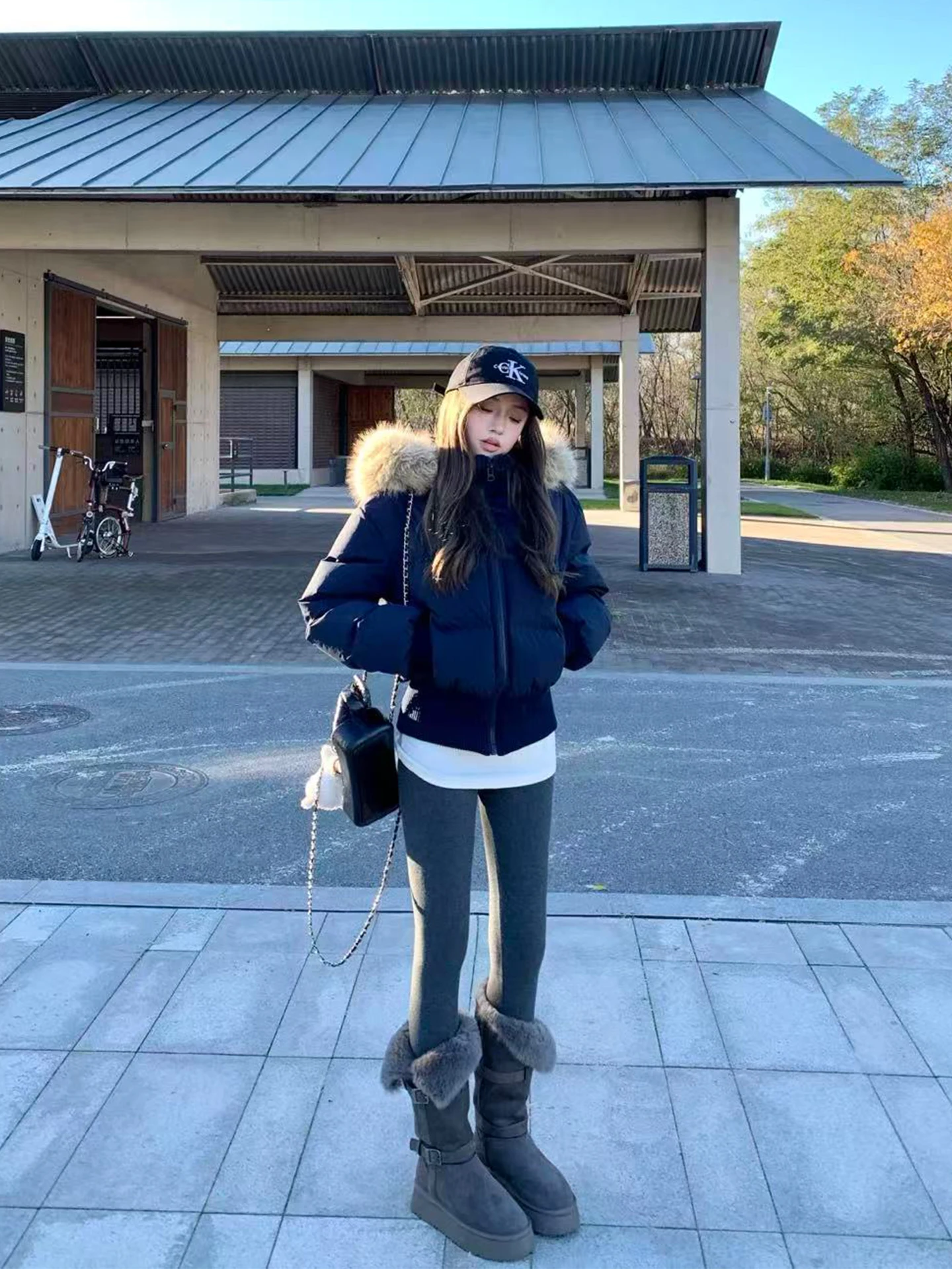 

Ay Snow Women's Thermal Fce Tight Pants Matte Fini Warm Base Layer Tights Slimming Effect Winter Tight Leggings