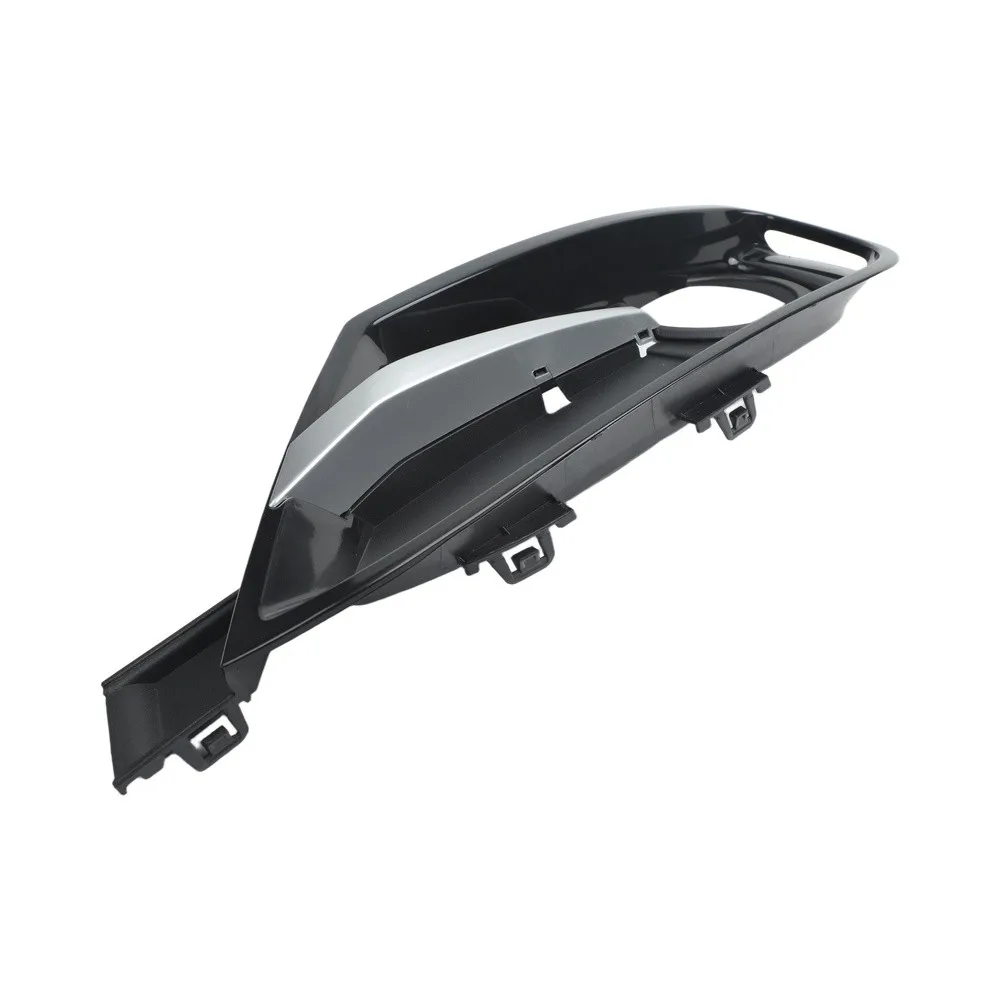 Fog Light Trim Fog Light Grille Adverse Weather Visibility ABS Plastic Material Easy Installation Fog Light Frame