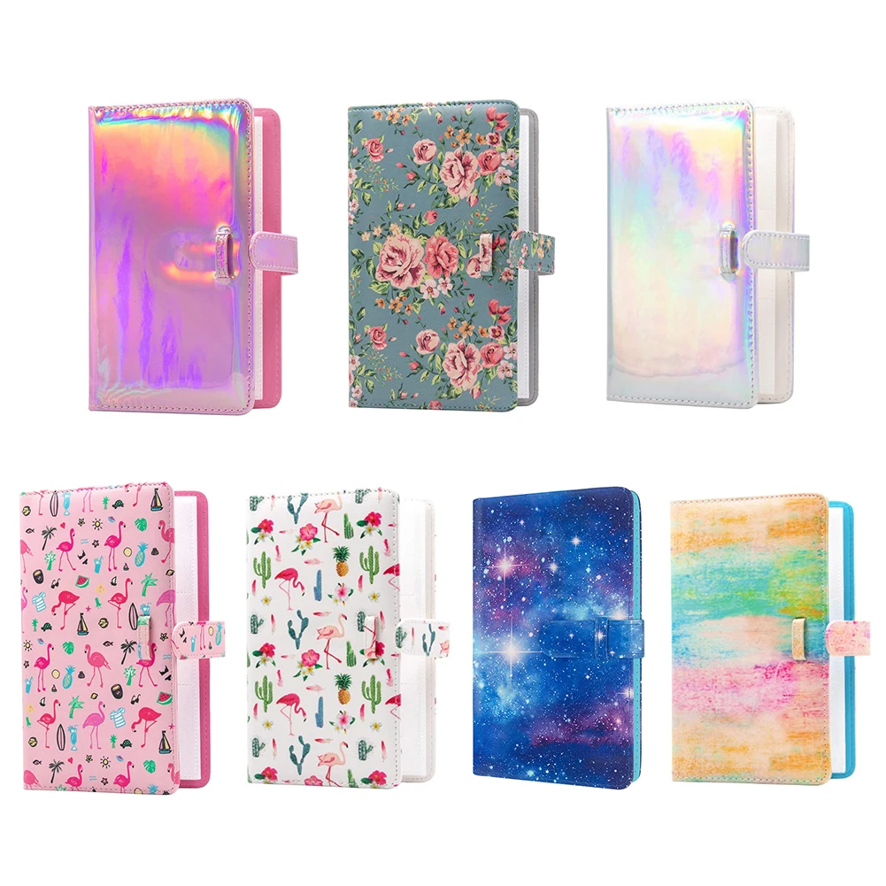 96 جيوب ألبوم صور غطاء من البولي يوريثان صورة حافظة للتخزين لملحقات Fujifilm Instax Mini 11 /8/9/7S/25/70/90