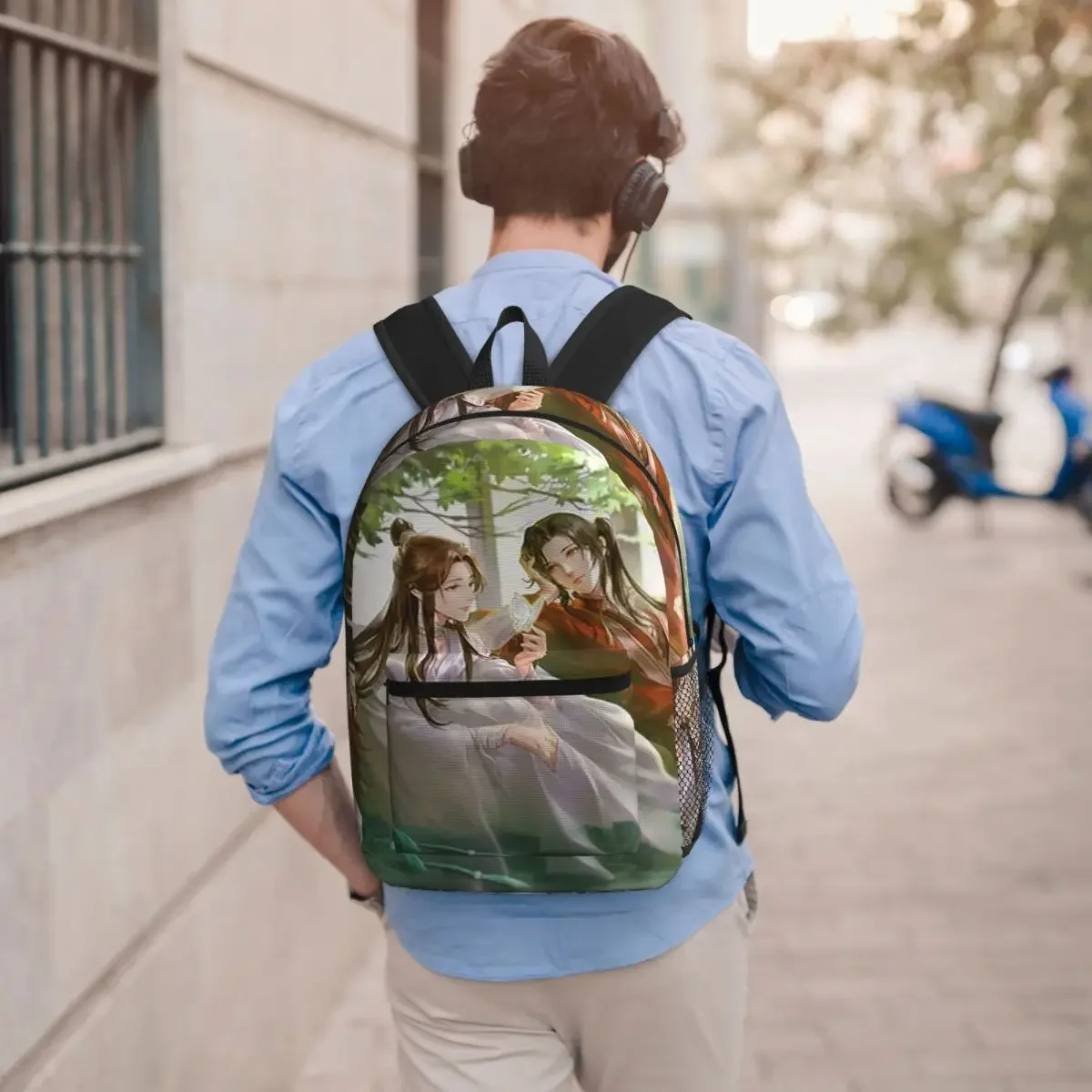 Heaven Official's Blessing Anime Backpack Student BookBag Kids School Bag Computer Shoulder Bags for Men Women