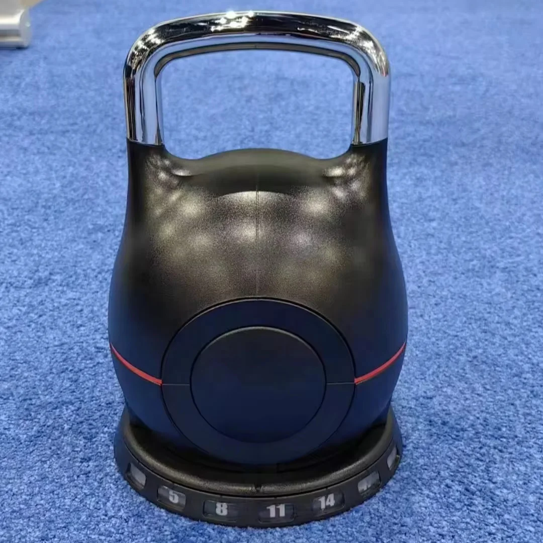 7 in 1 Adjustable Kettlebell Grip, Dumbbell Weight Set, 20kg 44lb, Home Gym Fitness Equipment, Versatile Workout Tool
