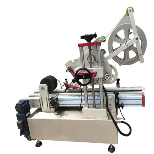 Hot Selling Automatic Top Label Stickers Desktop Labeling Machine with Date Coding Printer