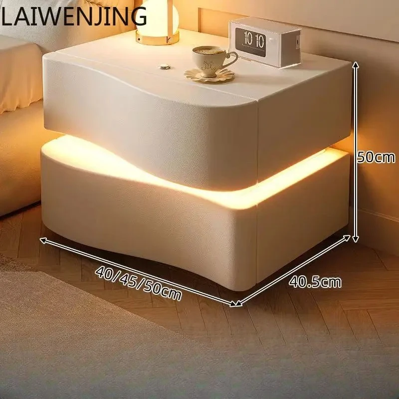 

MJY Creative Home Bedroom New High-End Solid Wood Bedside Storage New Model