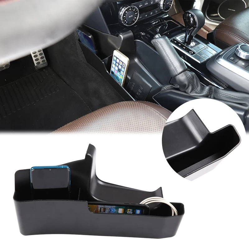 Auto-Handbremsen-Aufbewahrungsbox, Handbremsen-Seitenorganizer, Aufbewahrungsboxen für die Mittelkonsole, für Mercedes Benz G-Klasse W463 2013–2018, LHD