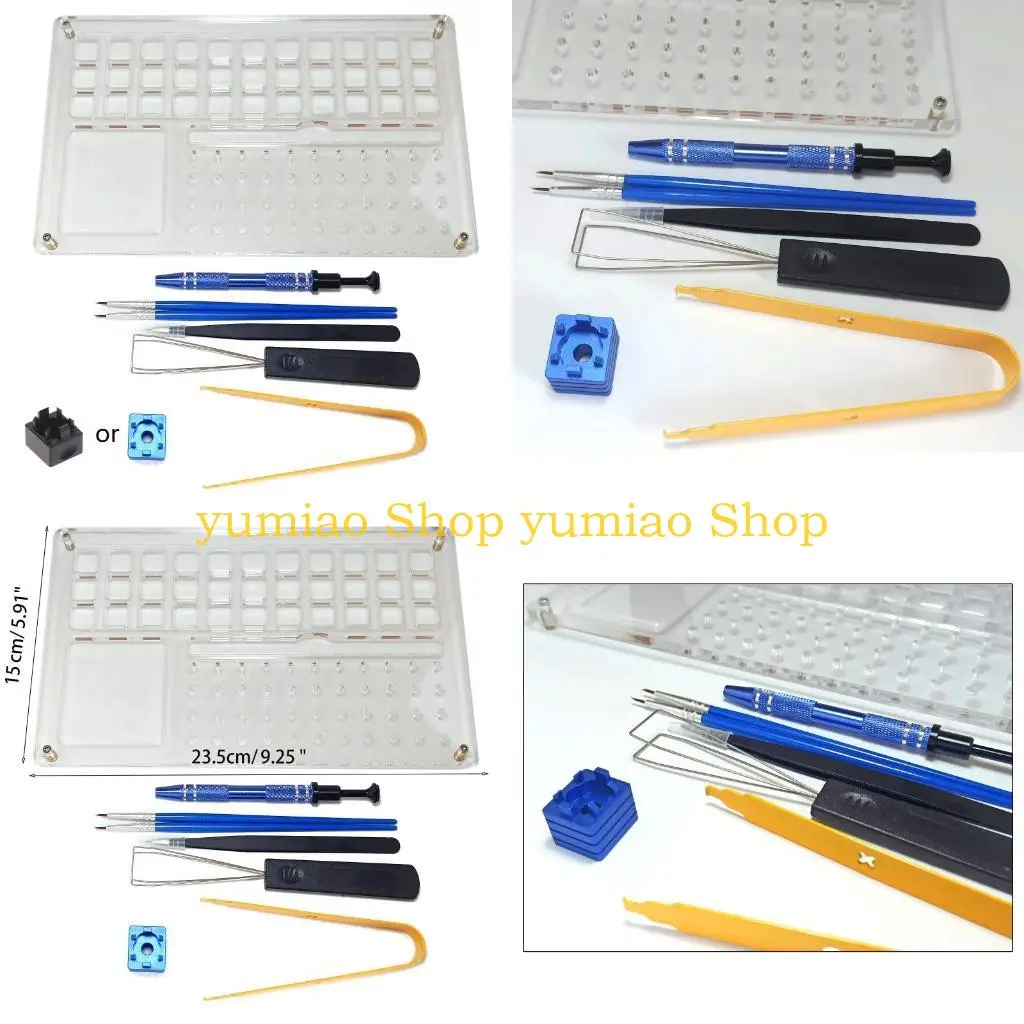 

587B Acrylic Lube Station Switch Tester 33 Switch Opener Double-Deck Removal Platform