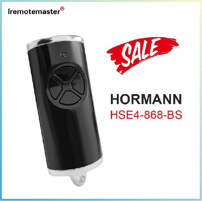 For HORMANN 868 BS BiSecur Compatible With HSE4 HS1 HS4 HS5 HSP4 HSD2 HSE2 HSE5 HSE1 Garage Door Remote Command Hand Transmitter