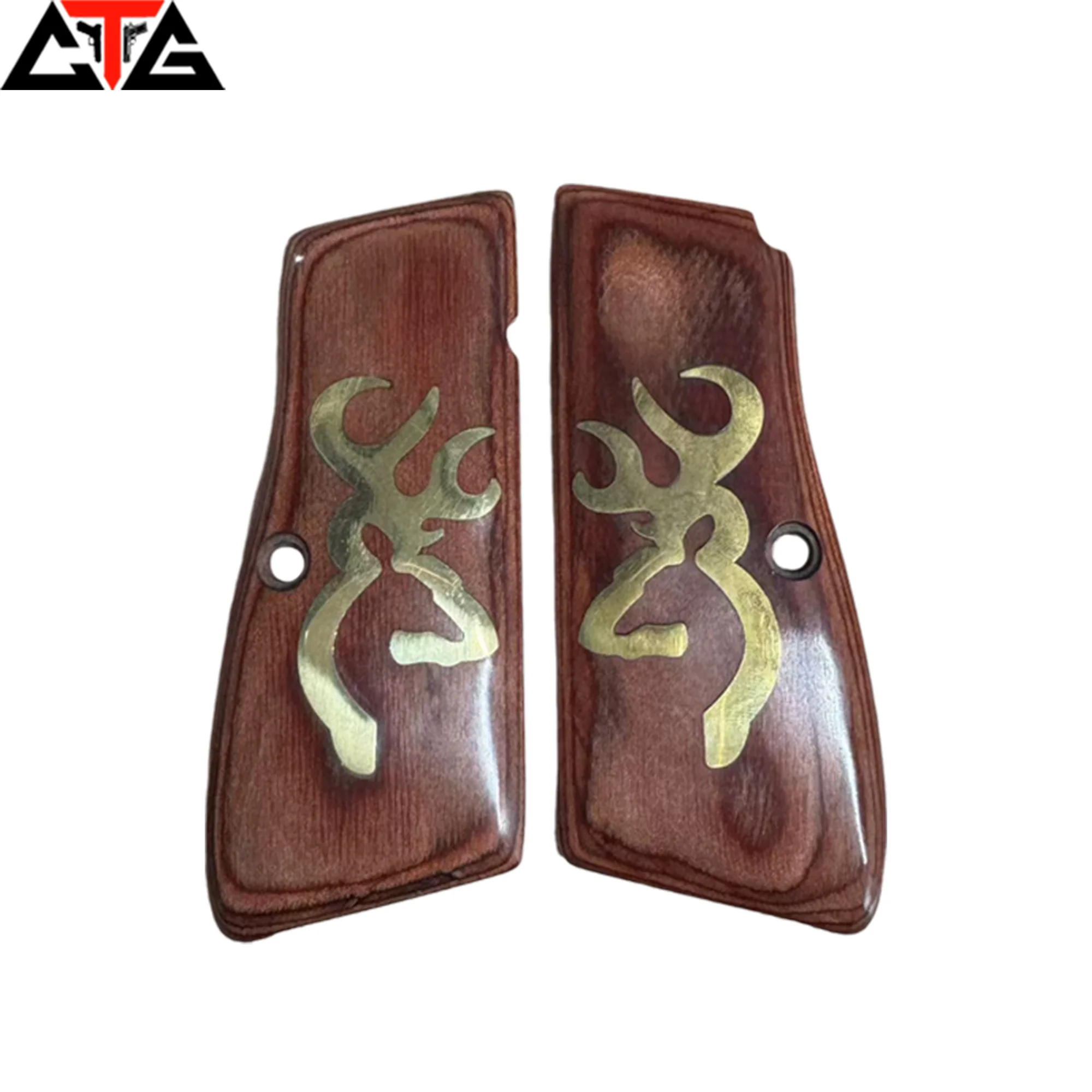 

CTG Browning HP 14 Grips Handmade From Wood Grips Custom Personal Design Grips