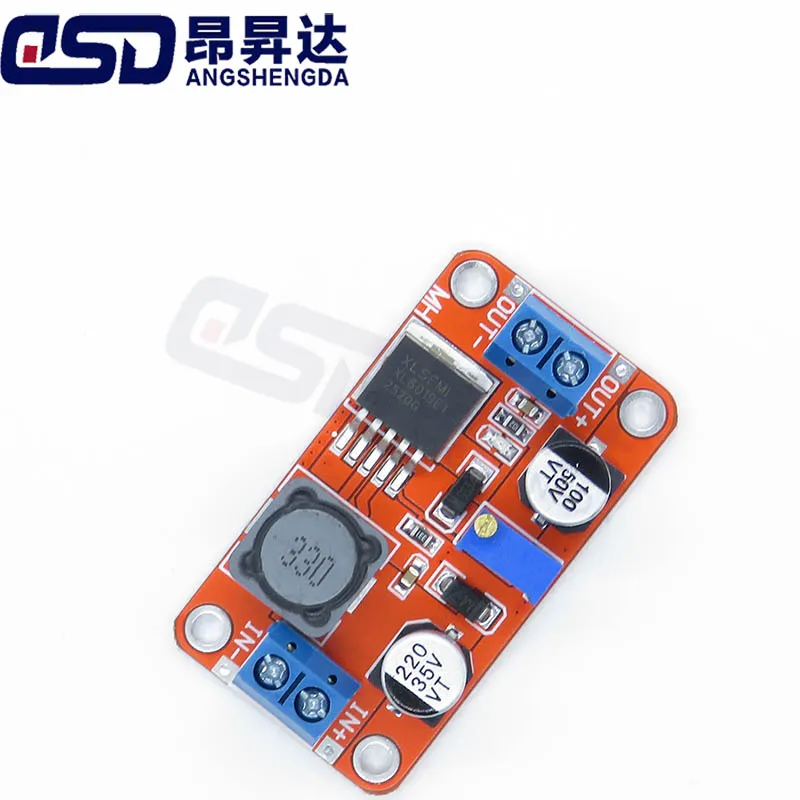1PCS XL6019  5A DC-DC Step Up Power Module Boost Volt Converter 3.3V-35V To 5V 6V 9V 12V 24V XL6019