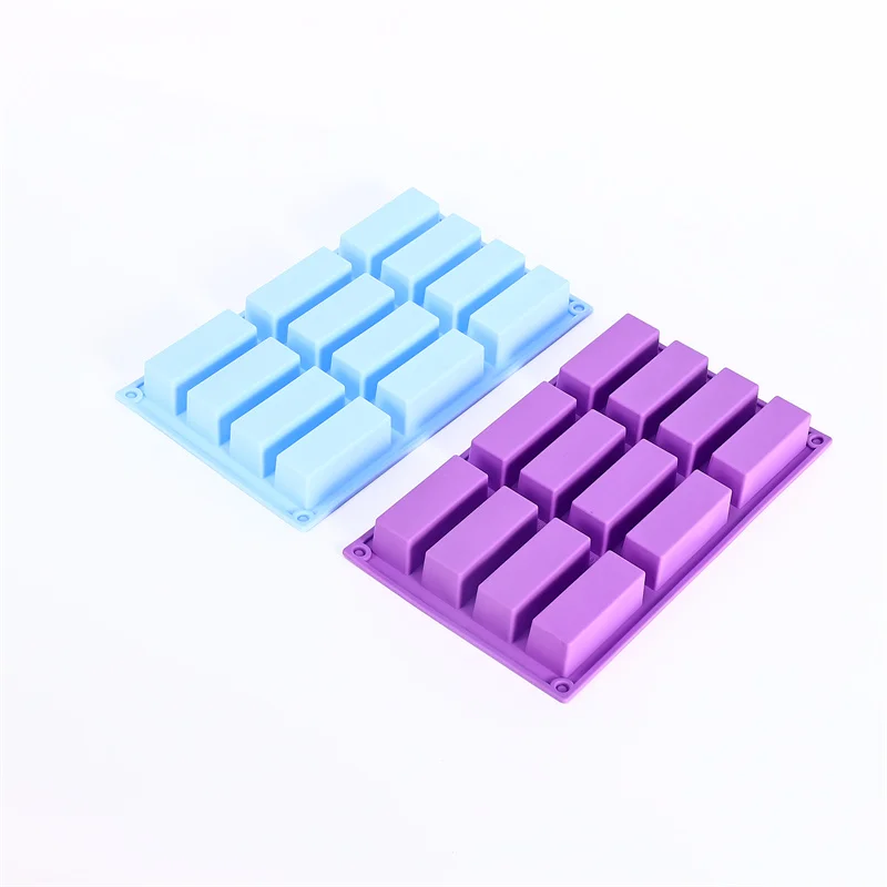 Square Silicone Soap Mold Molds for Polymer Clay Cake Mold Soap Making Supplies Silicone Mold 3d Silicone Molds Candy Bar