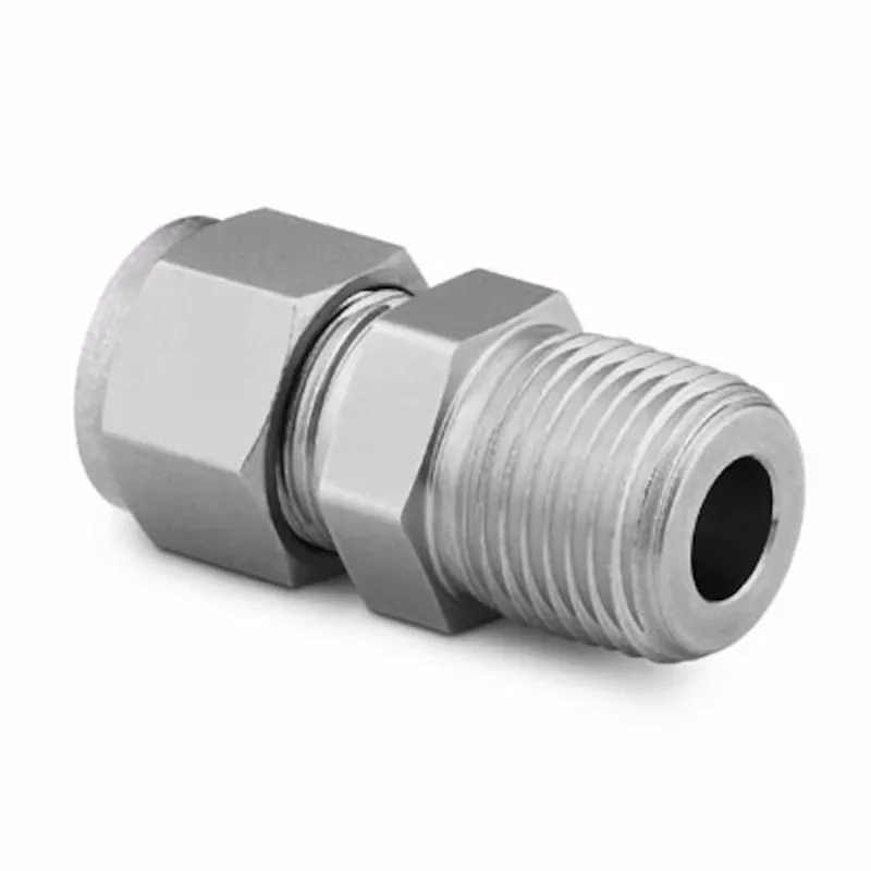 (SS-1410-1-12) Stainless Steel Tube Fitting, External Thread Connection