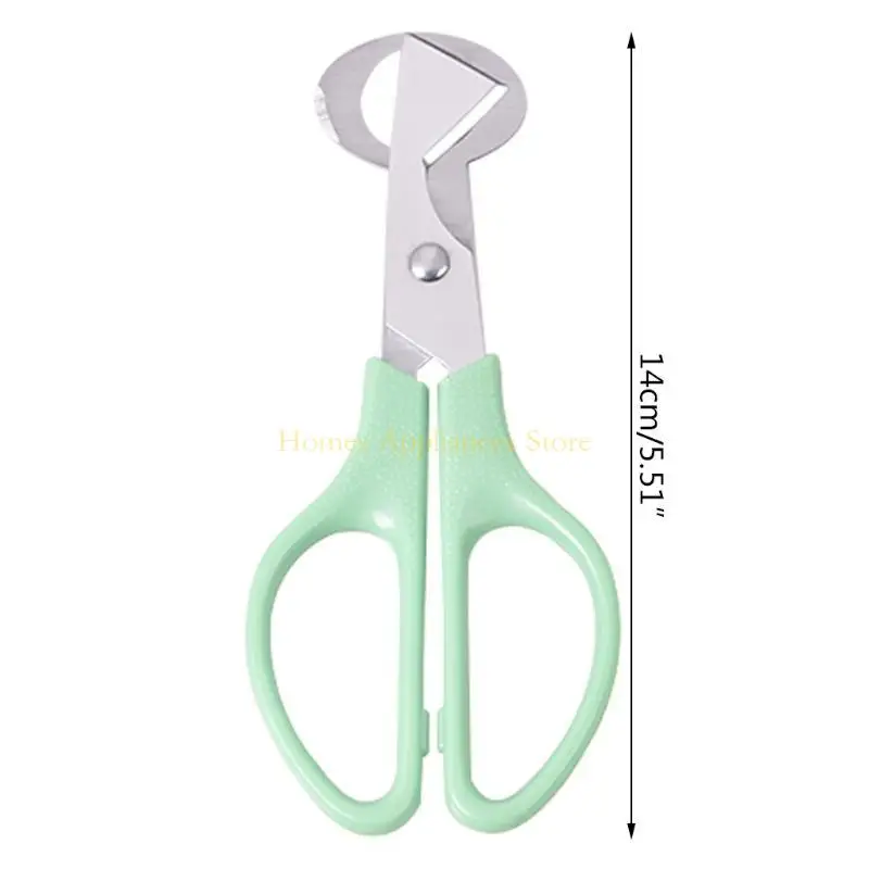 ピジョンウズラの卵はハサミのためのD0ABステンレス鋼切断卵工具キッチンダイニングga