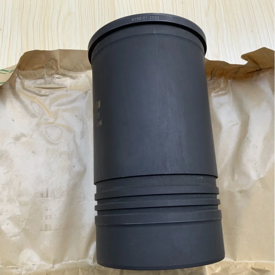 FOR Komatsu excavator PC400-8 6D125 Cylinder Liner Sleeve 6150-21-2221