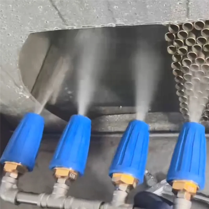 MOPHE-Pressure Washer With 4000 PSI, Four-Way Turbo Nozzle, 360° Rotation, 1/4" Quick Connector, For Car Cleaning