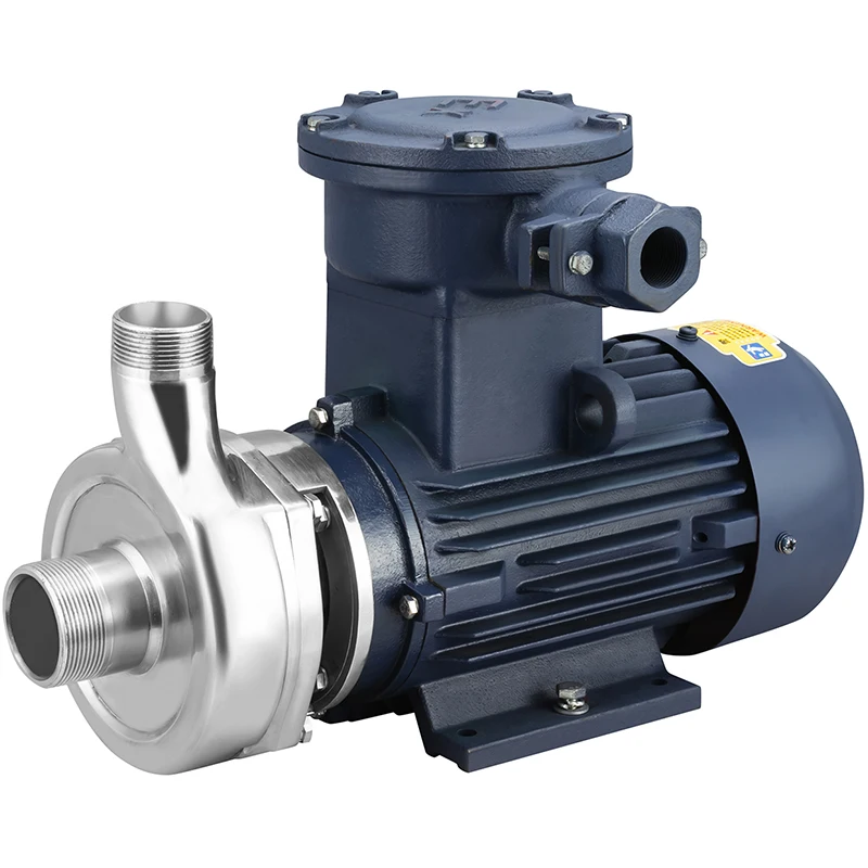 

304 stainless steel Centrifugal pump Corrosion-resistant chemical acid base methanol explosion-proof booster pump